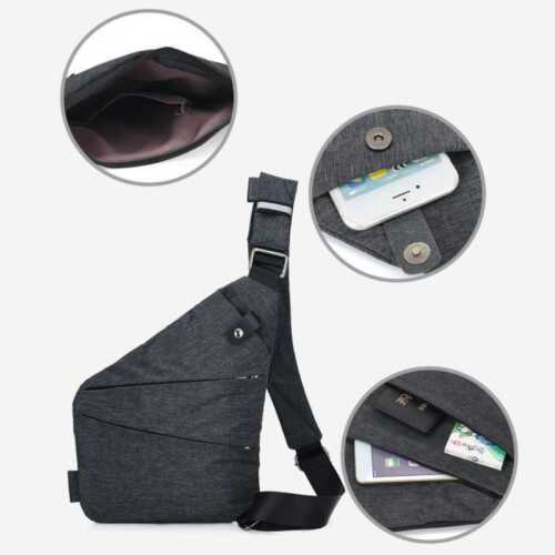 New Oxford Personal Shoulder Pocket Bag Anti Theft Multifunctional Sports Pocket