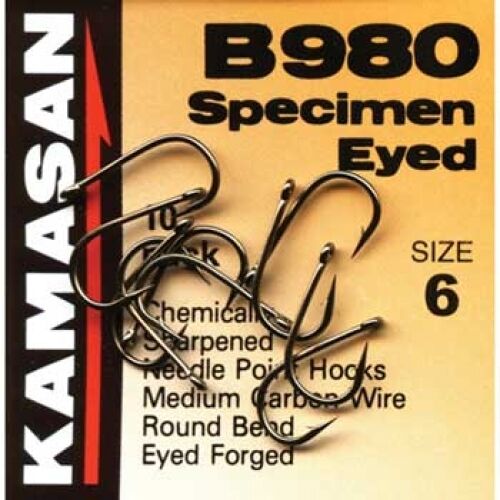 Kamasan b980 spécimen eyed crochets