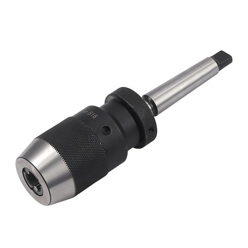 Steel Keyless Lathe Drill Chuck MT2 B16 Taper Arbor For Lathe Tool MK2 Type Hot