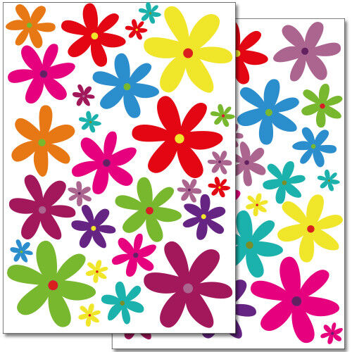 Wandkings pared Sticker /"flores Design 2/" 2x a4 set pegatinas pared decorativa