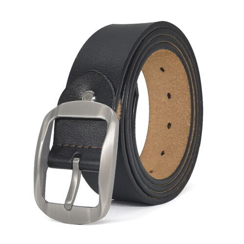Extra Long 105-175 cm Très doux ceintures pour hommes en Cuir Véritable Ceinture Pour Jeans