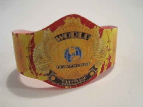 WWE Hulk Hogan Champion Titre Personnalisé Figure Belt for Action Figures WWF NXT aew