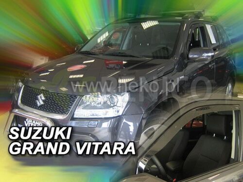 SUZUKI GRAND VITARA 5-portes 2005-2014 Deflecteurs de vent 2-pcs HEKO Bulles