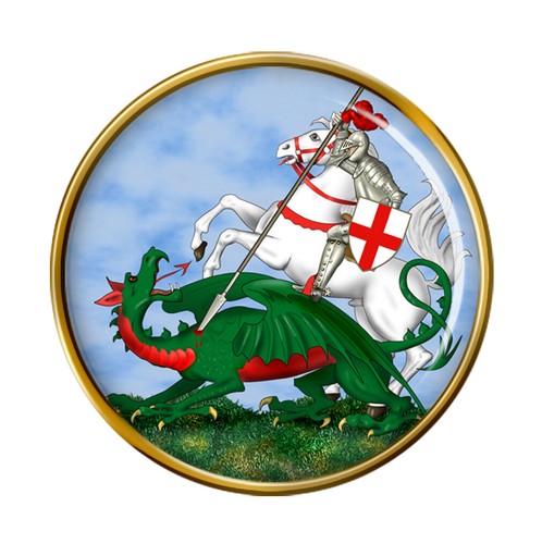 George and the Dragon Pin Badge St