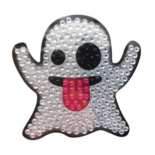 Sticker Bling Bling Gemz Crystal Rhinestone Ghost Emoji
