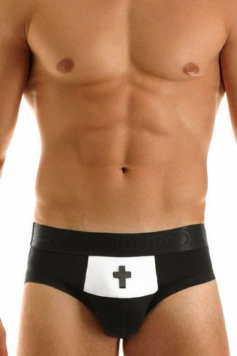 MODUS VIVENDI scrittura ieratica Breve Partito Costume NERO COTONE MEN/'S Underwear