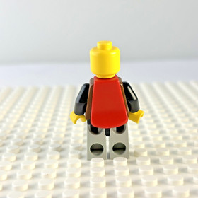 LEGO Castle Black Knights Minifigure - Wolfpack Red Cape (cas252) 6086 6075
