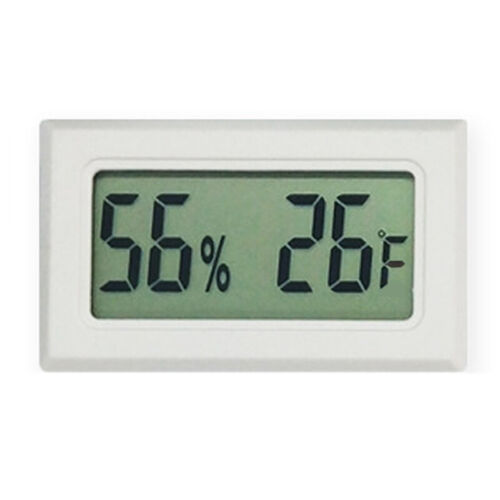Mini LCD Temperature Humidity Meter Gauge Digital Indoor Thermometer Hygrometer 
