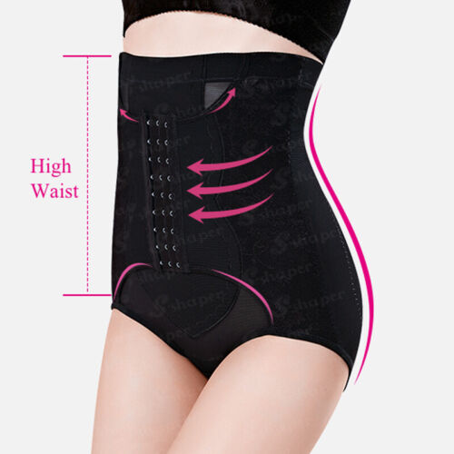High-Waist Tummy Control Girdle Panty Slimming Shaper Butter Lifter Knickers UK