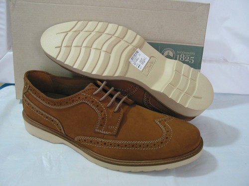 NEW MENS CLARKS MARKET LIMIT NUBUCK LEATHER BROGUES SHOES SIZE 7,8 /& 9.5