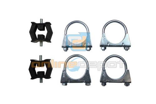 Komplette Auspuffanlage ab DPF Montagesatz BMW 3 E46 3.0D 204PS 2003-2005