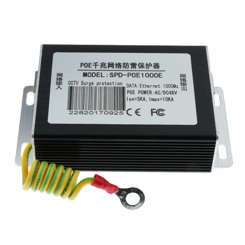 POE Ethernet Signal Surge Protector Device for Thunder Protection