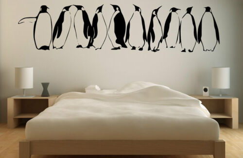 Bedroom Decoration Art Decal 45cm x 185cm Penguins in Row Stunning Living Room