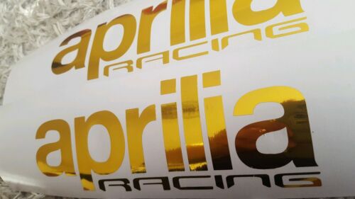 Para APRILIA Racing calcomanías RSV4 Barcelona 200MM X 2 cualquier Std Color 600 1000 125 250 MX