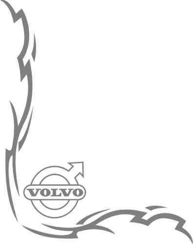 pair Volvo Truck Tribal style cab side window stickers