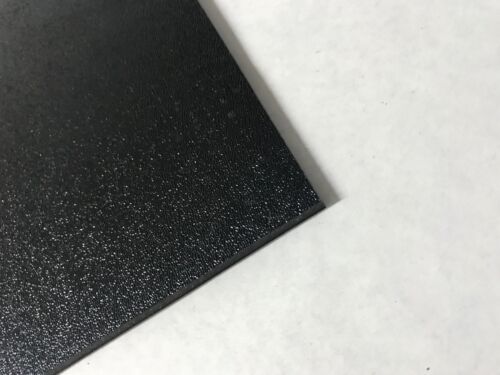 ABS Black Plastic Sheet 1//16/" x 24/" x 48” Textured Vacuum Forming Pack 4