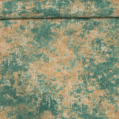 Metallic Gold Moss Green Distressed Mottled Effect Slight Imperfect Wallpaper 