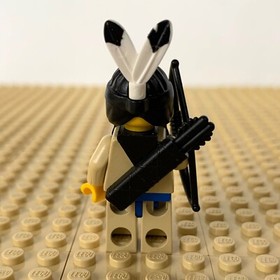 LEGO Western, Indians: Indian 1, QUIVER, BOW, ww016, 6748, CLIFF CANYON, 1997