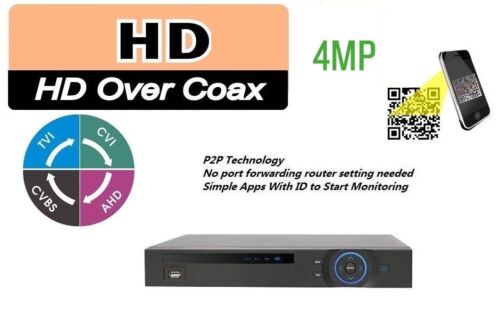 HD-CVI HYBRID Tribrid 8CH DVR CVR for Analog CVI IP Cameras NEW Solution