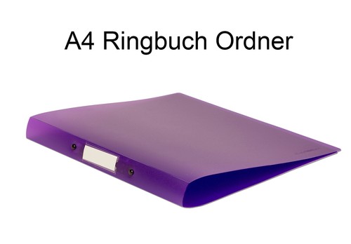 Ordner Ringordner Lila Hefter Ringbuch Ordner Plastik Ringbinder Schul Mappe 2 Ringe Buro Schreibwaren Publiciudad Cl