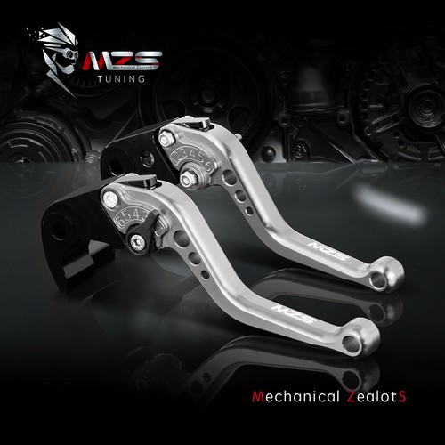 MZS Short Brake Clutch Levers For Kawasaki Ninja ZX10R 2004-2005//Z1000 2003-2006