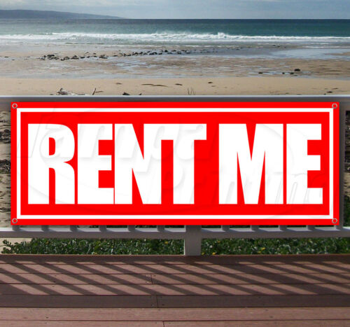 RENT ME Advertising Vinyl Banner Flag Sign Many Sizes Available USA