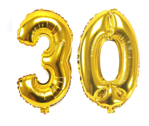 Gigante 25 fiesta de cumpleaños número 25 globo de la hoja DECORACIÓN de aire de 16/" pulgadas 25 Años Reino Unido