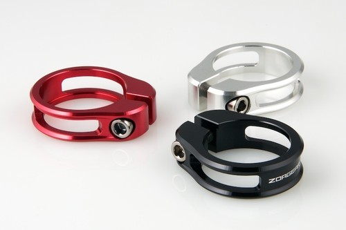 Red New ZOAGEAR CNC Alloy Bike Bicycle Cycle Seatpost Seat Post Clamp 30.0mm