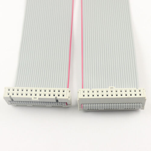 2Pcs 2.54mm Pitch 2x13 Pin 26 Pin 26 Wire Extension IDC Flat Ribbon Cable 40CM