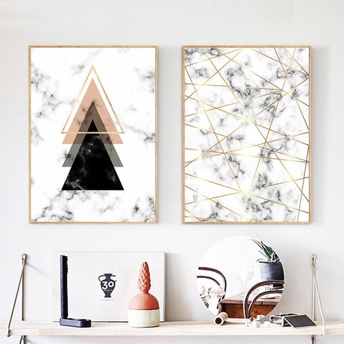 Geometry Canvas Poster Modern Abstract Wall Art Print Nodic Home Decoration