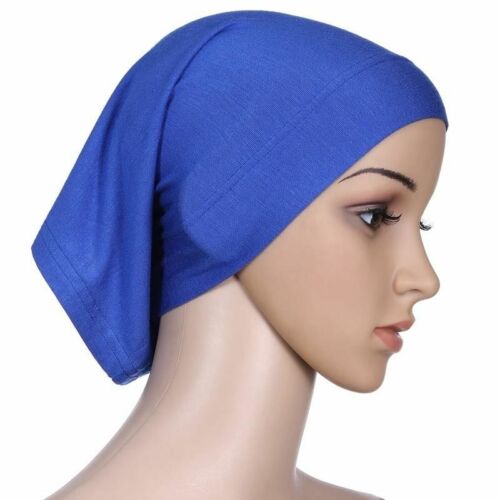 Islamique musulman en coton doux Sous Écharpe Chapeau Bonnet os Bonnet cou Cover Hijab Cap