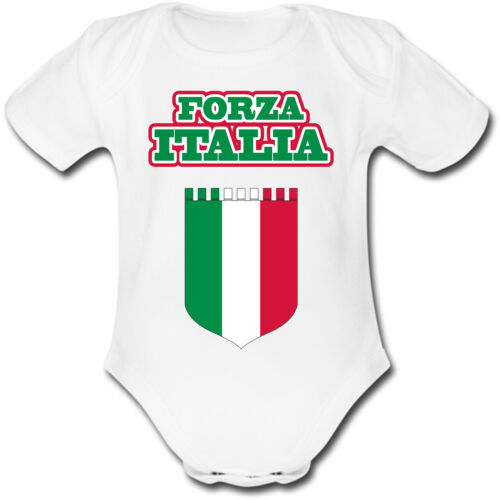 Body Bébé Football Italie Forza Italia Cadeau de naissance garçon fille 