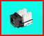 AMP 406375-2 Modular Connectors RJ11 Qty 2 2-hole Wall Plate Tyco 110