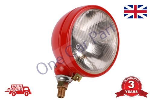 Universal Tractor Headlights Headlamp Worklight RED E Certified