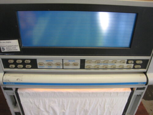 GOULD TA11 8 CHANNEL CHART RECORDER FOR PARTS OR REPAIR USED FREE SHIPPING
