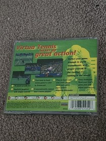 Virtua Tennis (Dreamcast) CIB COMPLETE~ Sega DC 2000 Arcade Sports Fun