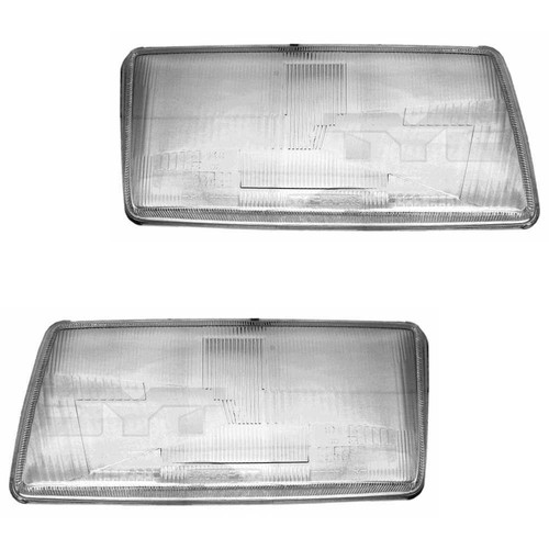 Épandage Scheinwerferglas Set droite /& gauche h4 POUR AUDI 80 89 89q 8 a b3