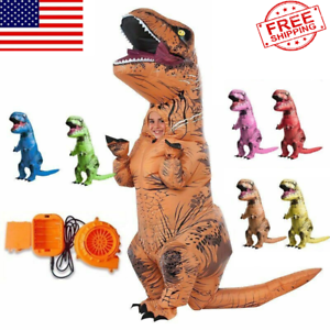 Adult Kids Inflatable Costume Dinosaur Costumes Halloween For Men Women Cosplay
