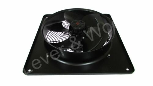 450mm//18in Extractor Industrial Ventilation Fan Plate Mount Axial 3ph 4p Sucker