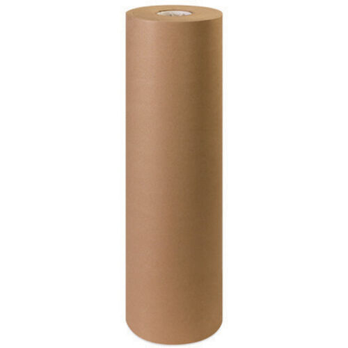900/' 40Lb Brown Kraft Paper Roll Wrapping Shipping Cushioning Void Fill Recycled