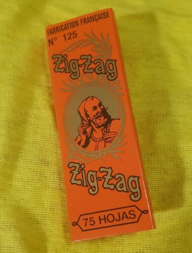   3 Each Zig Zag Orange Slow-Burning 78mm 1 1/4 Rolling Papers 75ct papers 