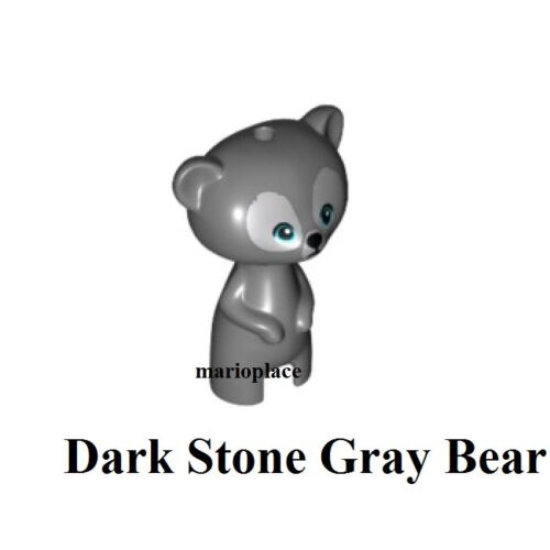 LEGO Disney Princess 41051 Dark Bluish Gray Bear Cub Animal Minifigure NEW