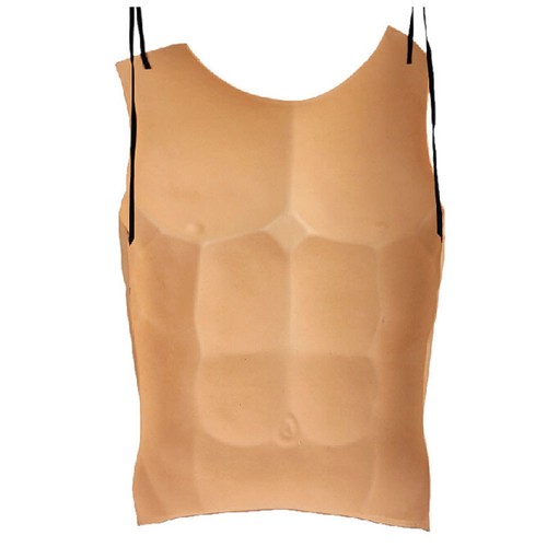 Fake Muscle Chest Hunk Men Eva Foam Fancy Dress Party Halloween Cosplay Costume