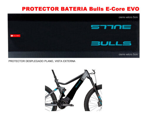 Bulls E-Core EVO protector Batería BiciFunda Battery Cover e-stream green lacuba 