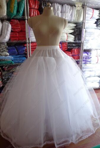 New 3 or 8 Layers Tulle no Hoop Wedding dress Petticoat Underskirt Crinoline