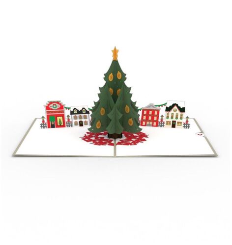 Lovepop 3D POP-UP Greeting Card NIGHT BEFORE CHRISTMAS TREE HOLIDAY X-MAS NEW