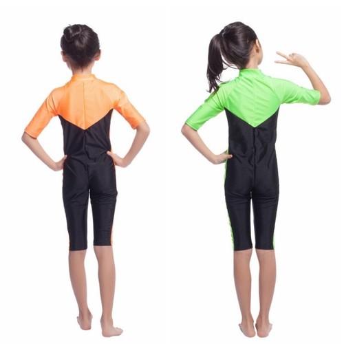 UK Kids Girls Muslim Islamic Modest Swimwear Full Body Swimsuit Swimming Costume