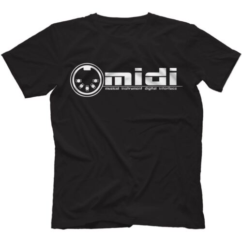Midi T-shirt 100/% coton de synthétiseur analogique rétro général
