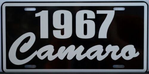 1967 67 CAMARO LICENSE PLATE CHEVY CHEVROLET SS SUPER SPORT Z-28 302 350 396 427