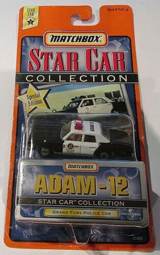 ADAM - 12. ~ GRAND FURY POLICE CAR - 1998 Matchbox Star Car Series
